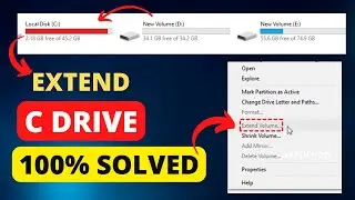How to Merge C and D Drive in Windows 7/10 (2024) | Extend C Drive Space