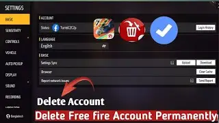 How to Delete Free Fire Account Permanently | Delete Garena Free Fire Account (2024)