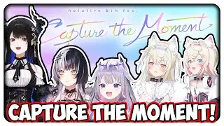 Advent captured the moment in a funny way while their senpais were performing on stage 【Hololive EN】