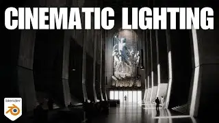 The Secret to Cinematic Lighting - Blender Tutorial