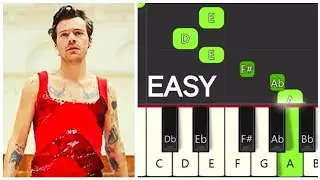 Harry Styles - As It Was | Easy Piano Tutorial
