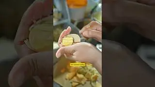 MIE KOCLOK PAKE BENANG JAHIT MOTONG TELURNYA!