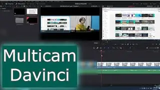 Несколько камер в DaVinci resolve - Multicam