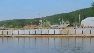 24 мая 2016. Подготовка к паводковому сезону 2016 Дамба обвалования посёлок Кирпичный