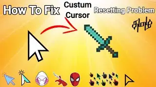 How To Fix Custom Cursor Resetting After Reboot in tamil | 