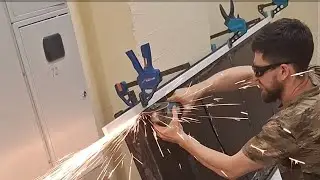 Что делать !? Когда панель не лезет в металлическую дверь ;)