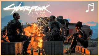CYBERPUNK 2077 Nomad Campfire Song LOW Ambience | Ambient Soundtrack