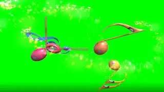 Top Free Animated Music Notes Green Screen Super Pack 2021