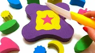 DIY How To Make Kinetic Sand Fun Molds Learn Colors For Kids