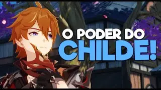 Ele ainda é INCRÍVEL! Como DESTRUIR com o CHILDE | Um guia avançado - Genshin Impact