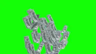 Money blast effect Green screen Free download jackpot overlay