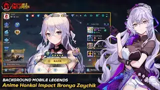 Background ML Anime Honkai Impact Bronya Zaychik