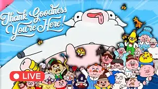 🔴 O JOGO MAIS SUS DO ANO 👀 - Live de Thank Goodness You're Here! ✨