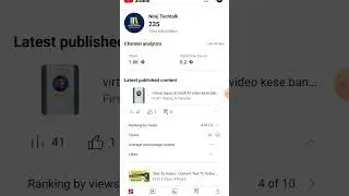 YouTube Shorts New Update Best Time to upload Videos #ai #nirajtechtalk #newupdate