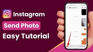 How to Send Photo in Instagram !