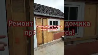 Ремонт дачного домика продолжается!  #усаньканадаче #дача #нашадачавгермании