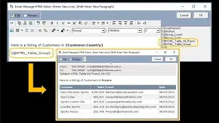 Auto-Generate HTML Tables for Emailing Report Data