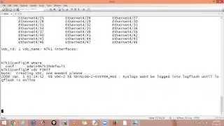 CCNA DATACENTER VDC creation