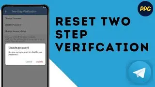 How To Reset Two Step Verification in Telegram ?