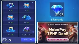 HOW TO RECHARGE ML DIAMONDS FOR ONLY ₱1 PESO AND CLAIM FREE DIAMONDS COUPONS