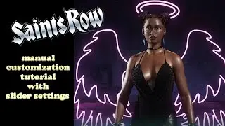 Saints Row 2022 - gorgeous black female character creation with sliders