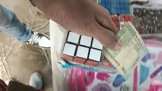 how to solve a rubric cube in just 1 second 🥈#shorts #rubics_cube #rubicscube #shorts