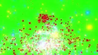Particle Effect Green Screen + Black Screen (No.25) | 