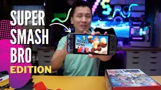 UNBOX & PLAY TEST Nintendo Switch OLED Super Smash Ultimate