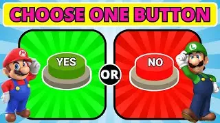 Choose One Button | Yes Or No Game Challenge
