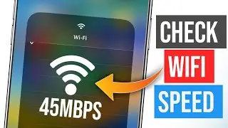 How To Check WiFi Speed In iPhone | How To Check Internet Speed Of WiFi In Phone | WiFi Speed iPhone