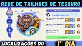 REDE DE TRILHOES DE TESOURO - TODAS AS LOCALIZAÇÕES DO NOVO EVENTO - GENSHIN IMPACT 4 6