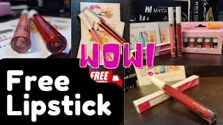 Free 🔥🔥Lipstick💄💄 #myglamm #myglammproducts #unboxing #rewiew