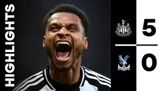 Newcastle United 5 Crystal Palace 0 | Premier League Highlights
