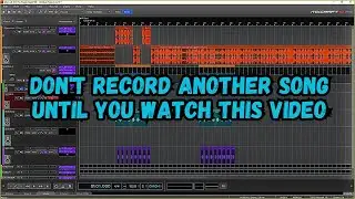 How To Find The Tempo And Put A Beat On The Grid In Any Daw /Free Mixcraft 10.5 Recording Template
