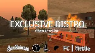 The Best Restaurant OPEN INTERIOR MOD in GTA SAN ANDREAS! PC ANDROID MTA