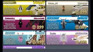 EVERY Dev Creature! | Creatures of Sonaria