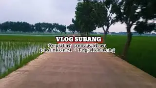 VLOG SUBANG || PESAWAHAN PASKON - TEGALKONENG || BACKSOUND SALAH PILIH voc MeyLa