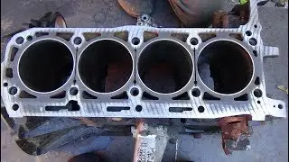 Один наш день ,сборка двигателя М 102.