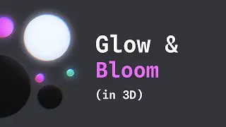 How to create bloom and glow effects in 3D with Spline