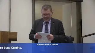 Question time del 7/3/23  2 p di 4 HD