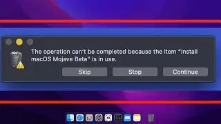 The Operation Can’t Be Completed Because One Or More Required Items Can’t Be Found On Mac Fix