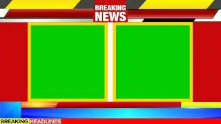 green screen news theme || green screen news background || green screen theme