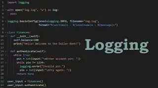 Logging in Python - Loggers, File Handlers and Formatters