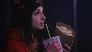 ASMR Watching Trailers at the Movie Theater Together