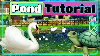 The Sims 4 Pond Tool Tutorial with Animals! 🦆  | Free Base Game Update
