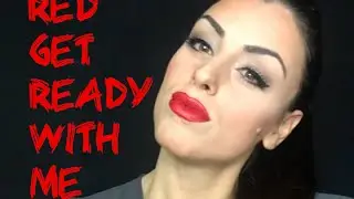 RED GET READY WITH ME | MI PREPARO CON VOI | mikeligna