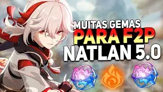 FINALMENTE!! Muitas gemas F2P de ANIVERSÁRIO NA 5.0! Arconte Pyro Garantida! Mavuika Genshin impact