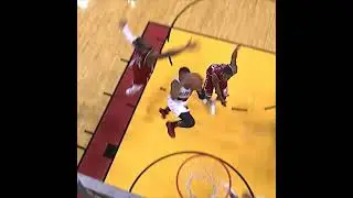 Heat LeBron Really Had Help Defense IQ On 99 😤👑 #shorts  #nba  #lebronjames