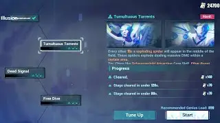Interstice - Shattered Illusion (Tumultuous Torrents) with Trial Characters | Honkai Impact 3