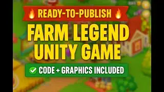 [Unity 2D Game] Farm Legend Unity Game | Full Project Game | Moon Unity